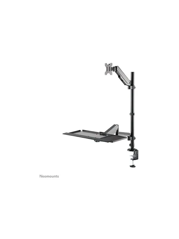 Neomounts DS90-325BL1 mounting kit - sit-stand workstation - for LCD display / keyboard / mouse - black
