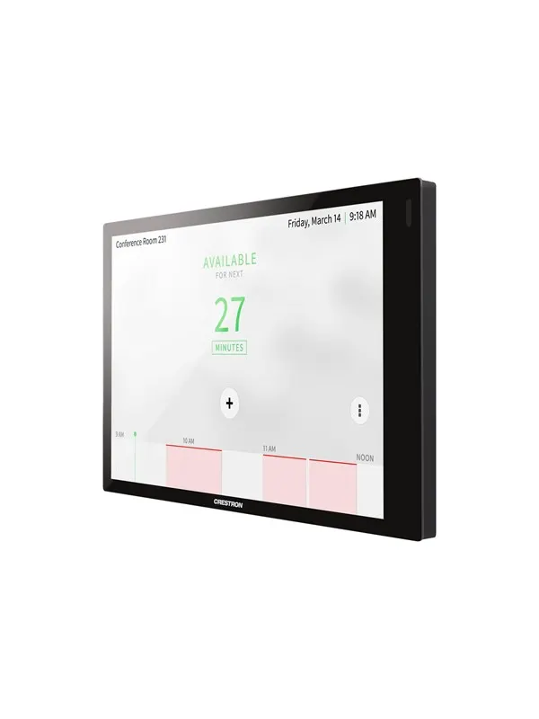 Crestron Electronics Crestron Room Scheduling Touch Screen TSS-770-B-S-LB KIT - room manager - Bluetooth 802.11a/b/g/n/ac - smooth black - Max - recommended for