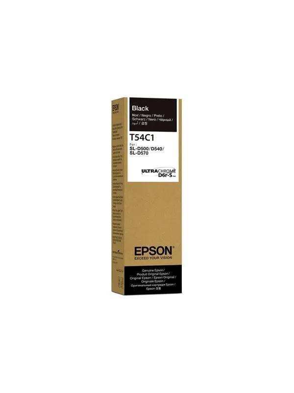 Epson T54C - black - original - ink refill