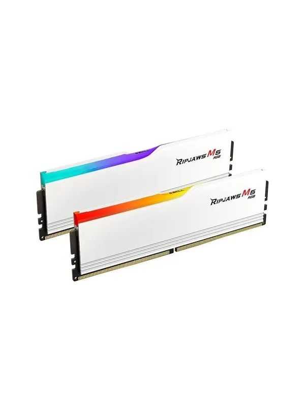 G.Skill Ripjaws M5 RGB DDR5-5200 - 96GB - CL40 - Dual Channel (2 pcs) - Intel XMP - Vit med RGB