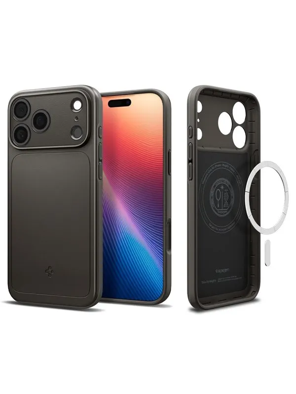 Spigen Thin Fit MagSafe - gunmetal - iPhone 17 Pro