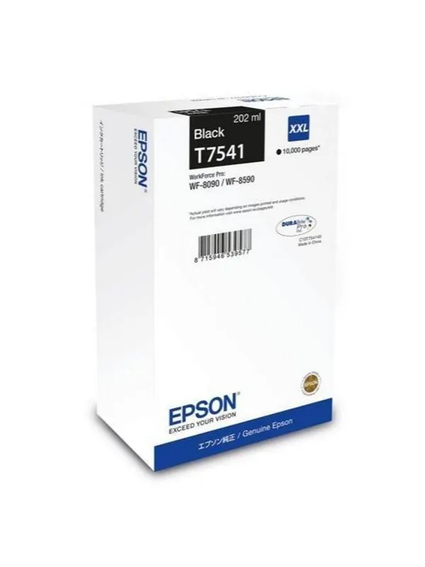 Epson T7541 - XXL size - black - original - ink cartridge
