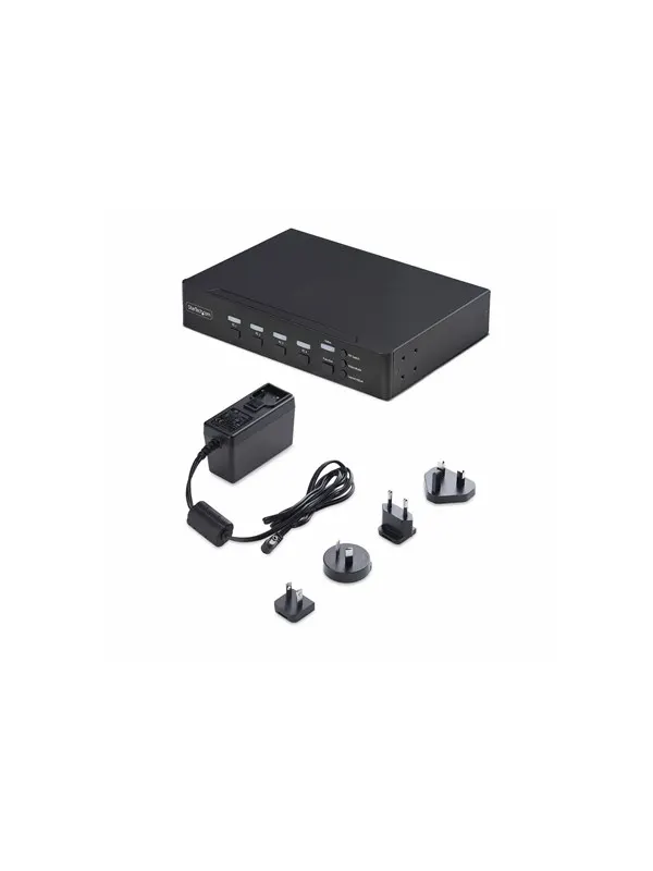 StarTech.com - KVM / audio / USB switch - 4 ports - TAA Compliant