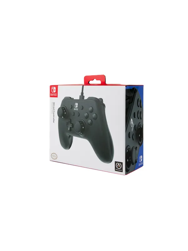 PowerA Wired Controller for Nintendo Switch - Black - Wired Controller - Nintendo Switch