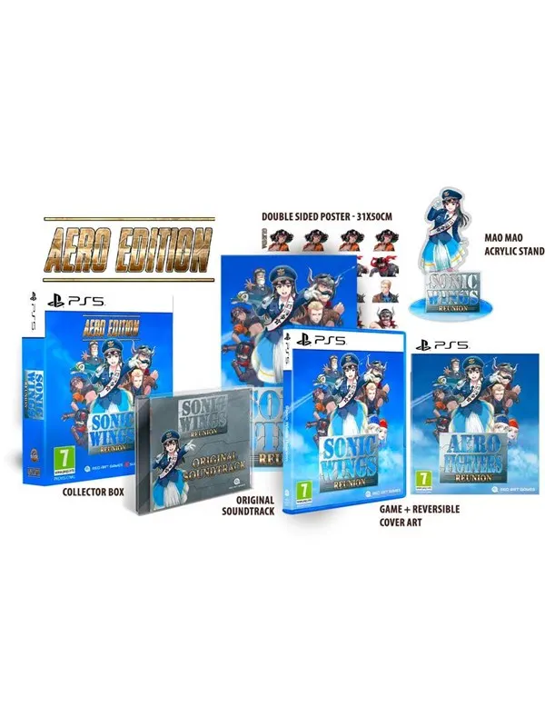 Sonic Wings Reunion (Collector's Edition) - Sony PlayStation 5 - Shoot 'em up