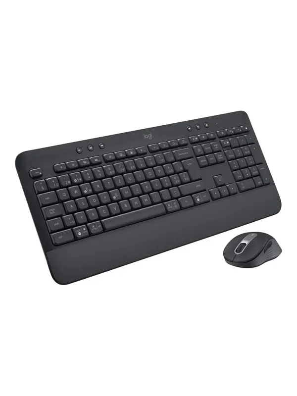 Logitech Signature MK650 Combo For Business - uk - Tastatur & Mus set - Engelska (UK) - Grå