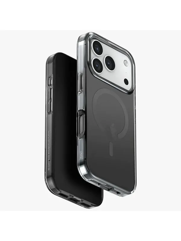 UNIQ Clario Magclick Charging Case for iPhone 17 Pro - Black