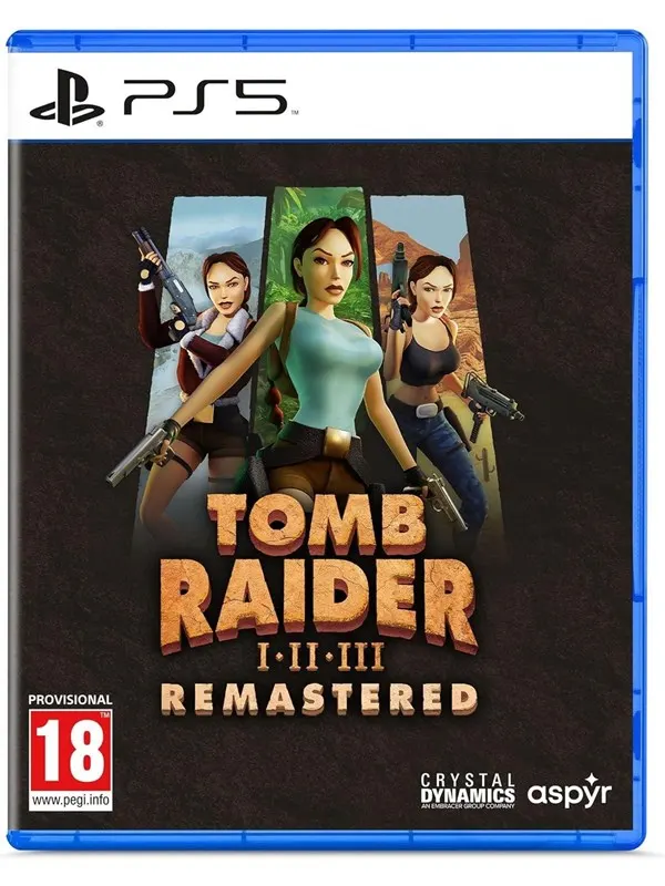 Tomb Raider I-III Remastered - Sony PlayStation 5 - Action / äventyr