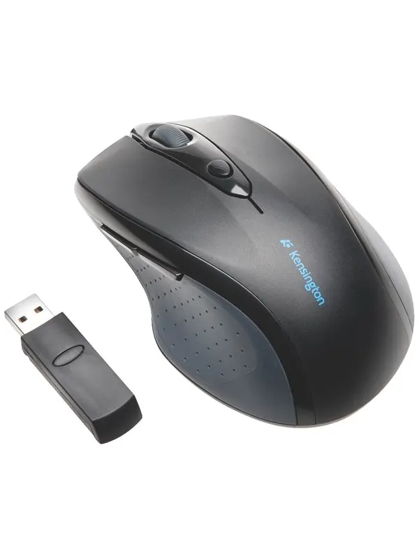Kensington ProFit™ large Mus, trådlös - Mouse - Optic - Svart