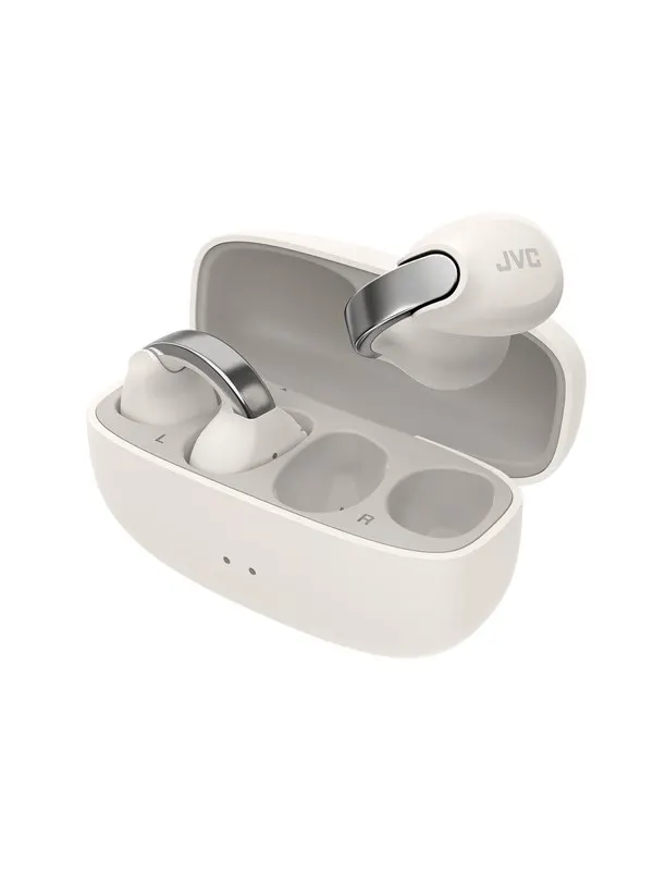 JVC Open Ear Nearphone True Wireless Headphones - White