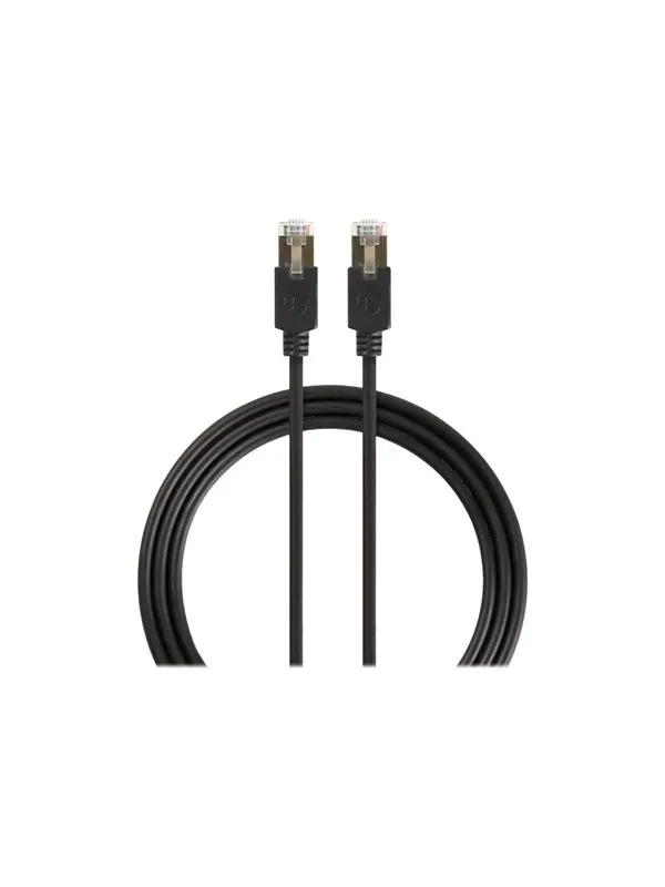 Nedis network cable - 2 m - anthracite - Svart - 2m