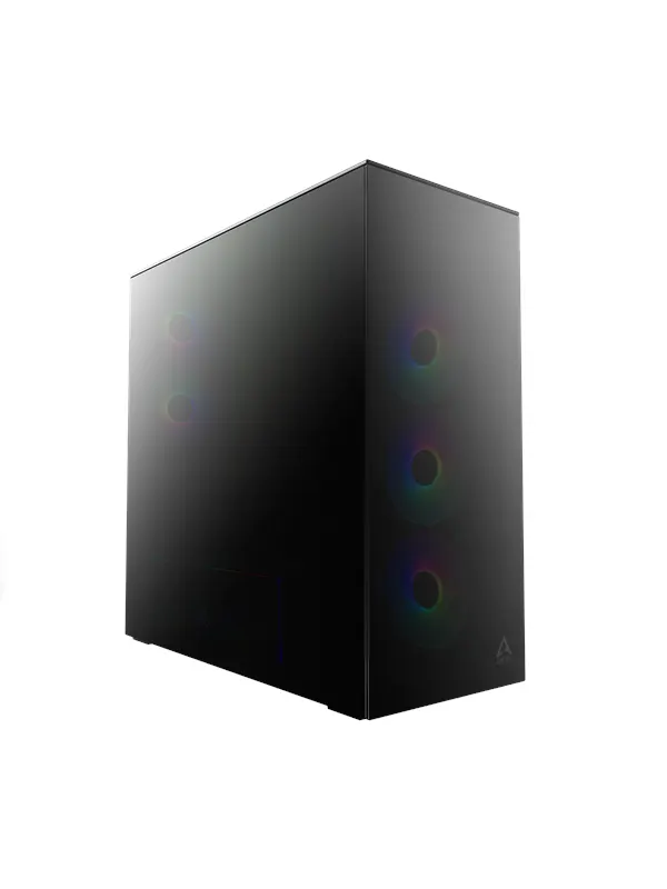 Arctic Xtender (Mirror Black) - Chassi - Miditower - Svart