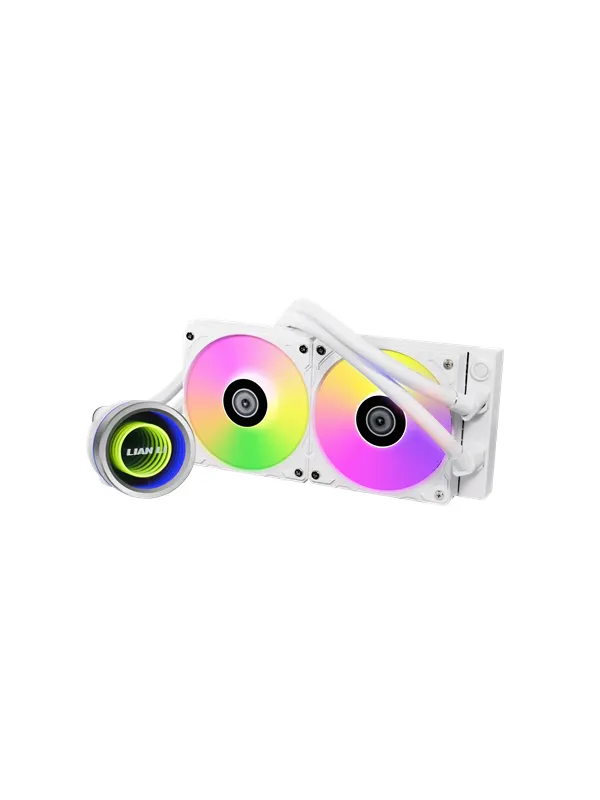 Lian Li Galahad II Trinity 240mm White - ARGB - CPU Vattenkylare - Max 36 dBA