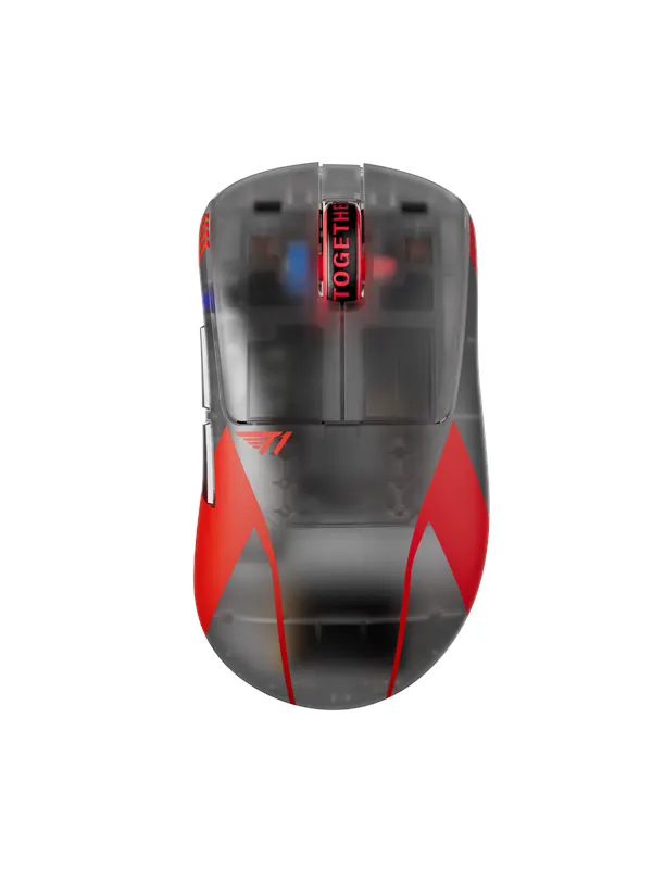 Pulsar Xlite v4 Mini Wireless - T1 Limited Edition - Gamingmus - Optic - 5 knappar - Röd