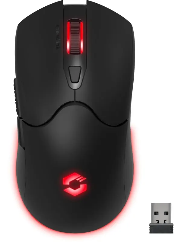 Speed-Link VELOX Rechargeable Wireless RGB - Gamingmus - Svart