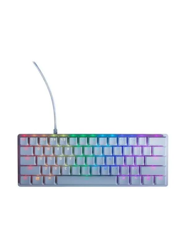Razer Huntsman Mini Linear - Mercury - US - Tangentbord - Engelska (US) - Vit