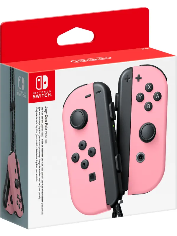 Nintendo Joy-Con Pair Pastel Pink - Wireless Controller - Nintendo Switch