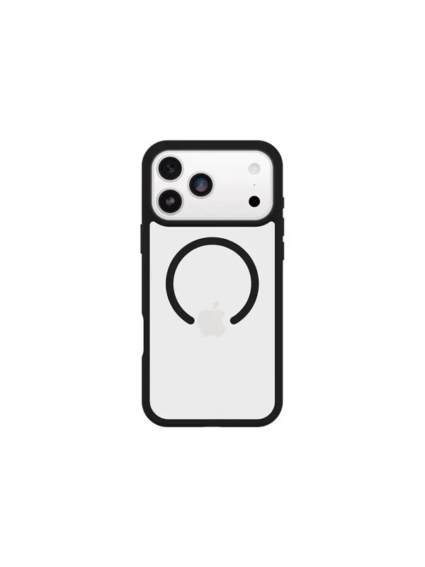 OtterBox React MagSafe Apple iPhone 17 Pro Max Black Crystal - clear/black