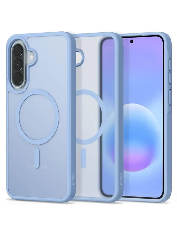 Tech-Protect Magmat MagSafe Case for Samsung Galaxy A57 5G - Matte Blue