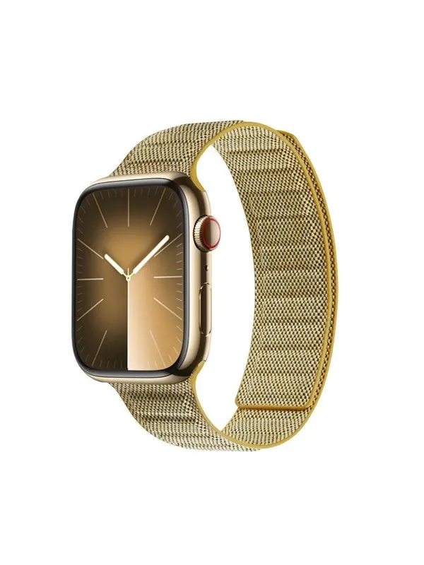 CRONG Melange - Magnetic strap for Apple Watch 38/40/41/42 mm - yellow melange