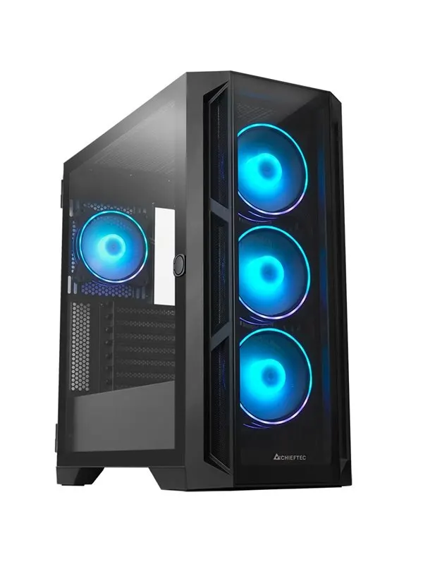 Chieftec Gamer Series APEX - Chassi - Tower - Svart