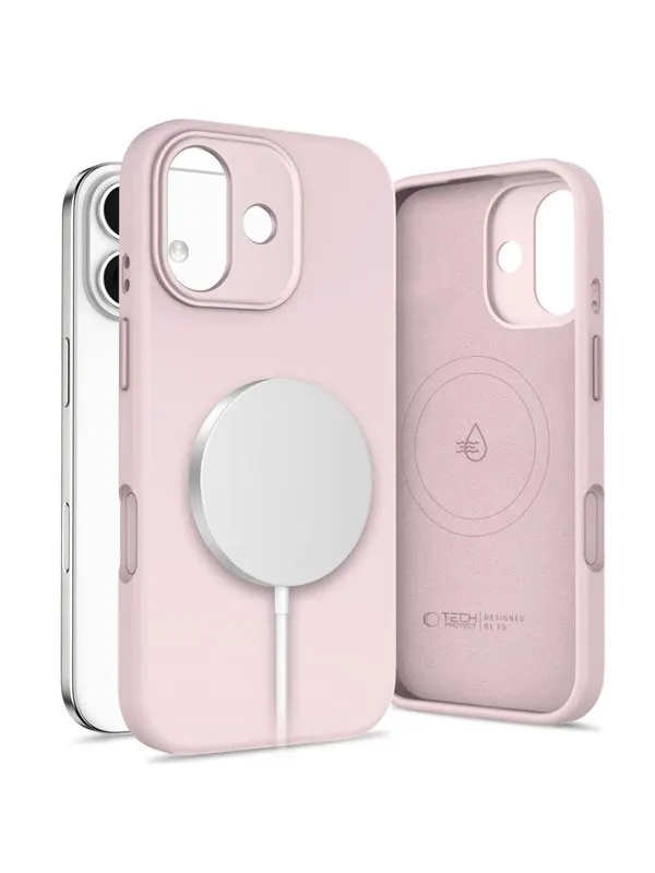 Tech-Protect Uniq MagSafe Case for iPhone 17 - Pink