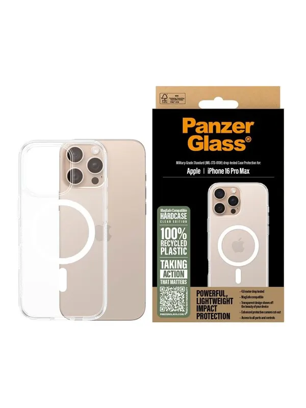 PanzerGlass HardCase White MagSafe iPhone 16 Pro Max