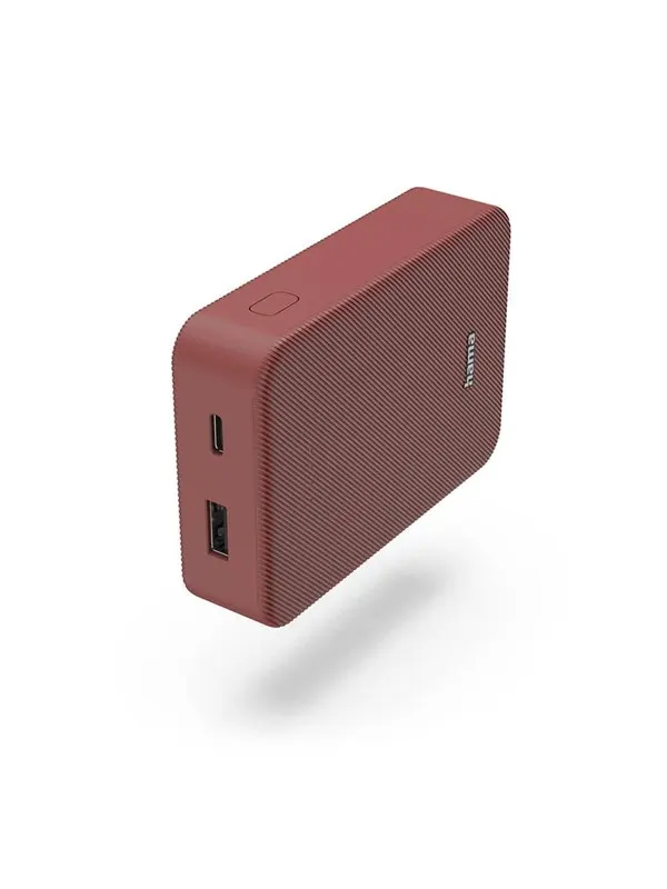 Hama Powerbank Colour 10 10000mAh USB-C+USB-A Red - 10000 mAh