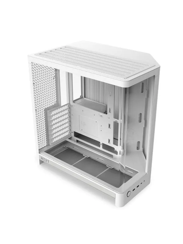 NZXT H6 (2026) - All White - Chassi - Miditower - Vit
