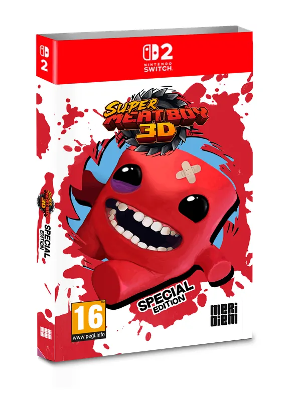 Super Meat Boy 3D (Special Edition) - Nintendo Switch 2 - Plattformsspelare