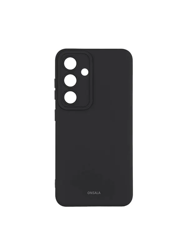 ONSALA Phone Case Silicone Black - Samsung S24 5G