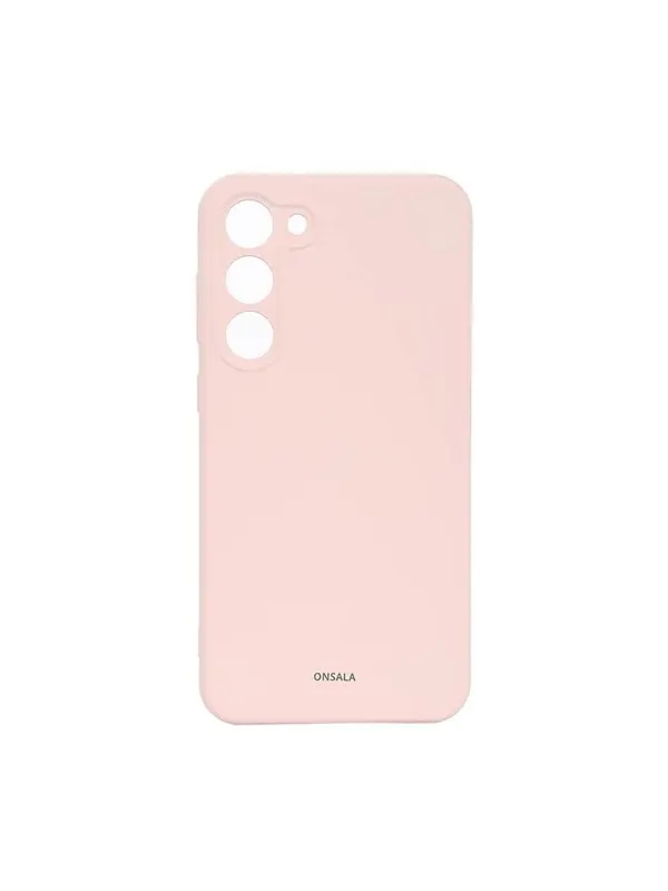 ONSALA Phone Case Silicone Chalk Pink - Samsung S23+ 5G