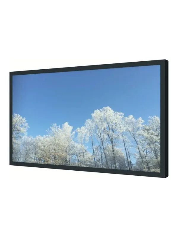 HI-ND EASY mounting kit - landscape - for LCD display - black RAL 9005 - Max - recommended for 43"