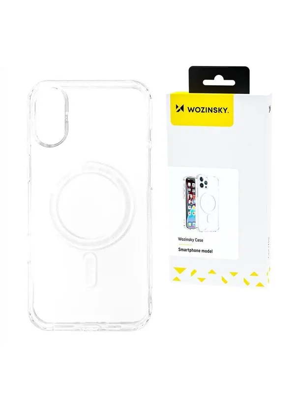 Wozinsky Ultra Clear MagSafe Case for Samsung Galaxy S25+ - Transparent