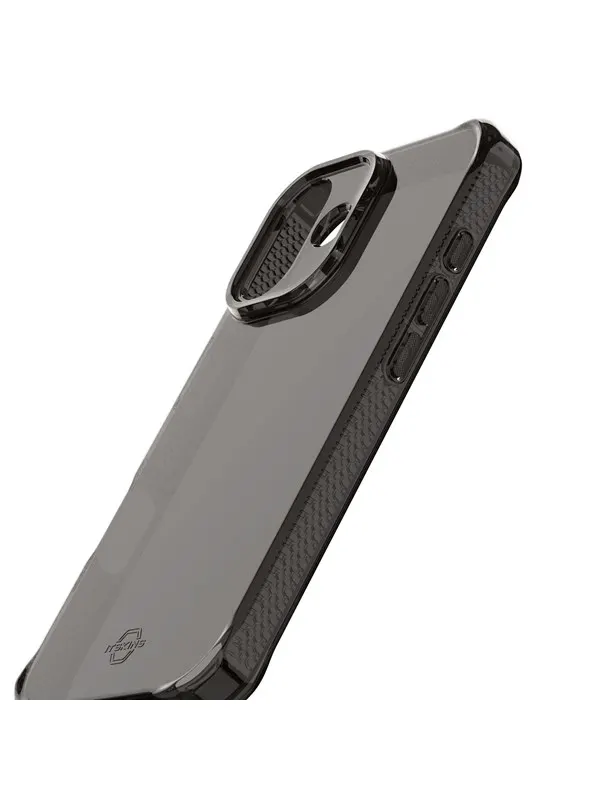 ITSKINS SPECTRUM CLEAR cover for iPhone 17®. Smoke