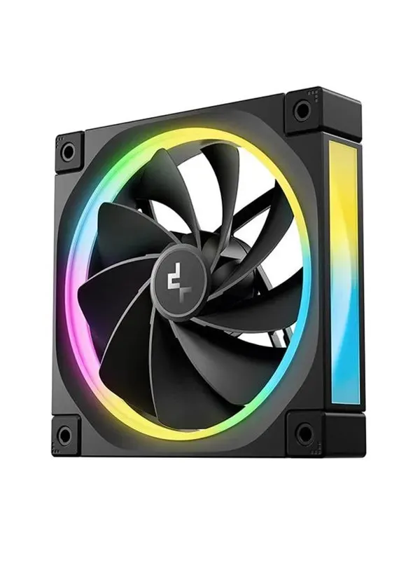DeepCool FL12R - Chassi fläkt - 120mm - Svart med RGB LED - 34 dBA