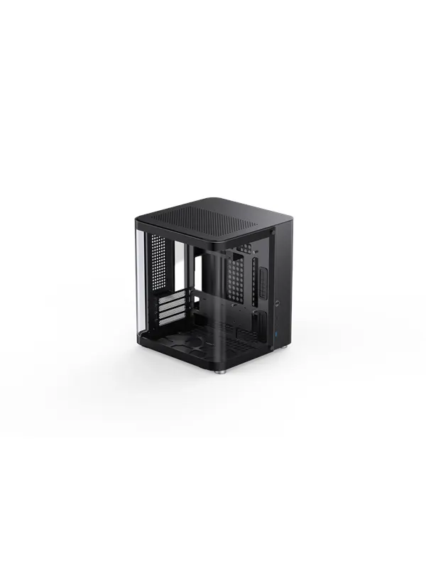 Jonsbo TK-1 2.0 - Black - Chassi - Minitower - Svart