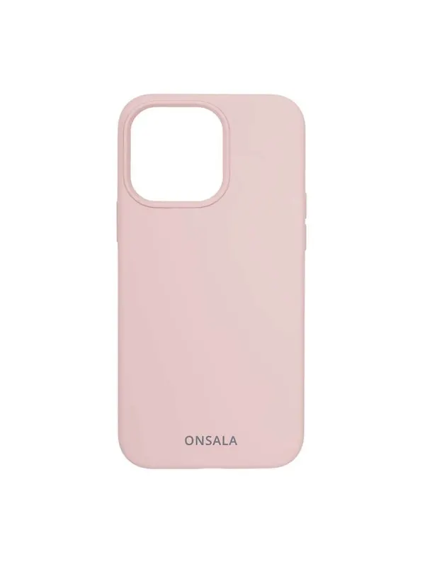 ONSALA Phone Case Silicone Sand Pink - iPhone 13 Pro