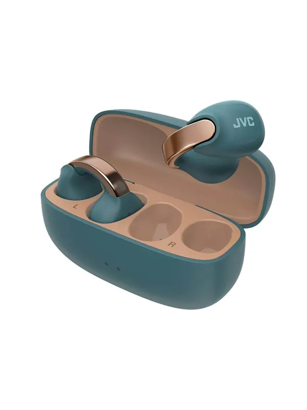 JVC Open Ear Nearphone True Wireless Headphones - Blue