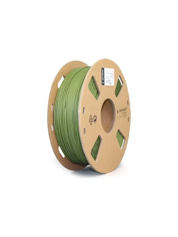 Gembird PLA Matt filament - Green - 1.75mm ø - 1 kg