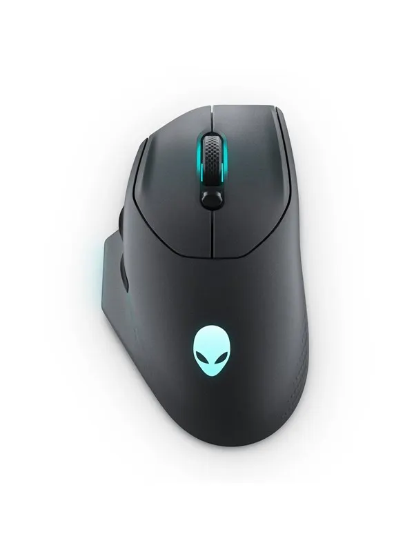 Dell Alienware Wireless Gaming Mouse AW620M - Mouse - Optic - 7 knappar - Svart