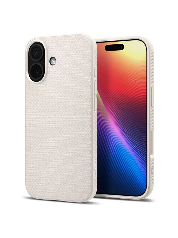 Spigen Liquid Air - natural titanium - iPhone 17