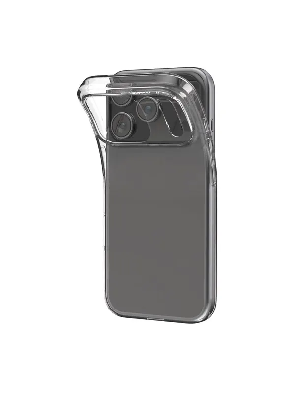Puro 0.3 Nude Ultra-Slim TPU Case for iPhone 17 Pro - Transparent