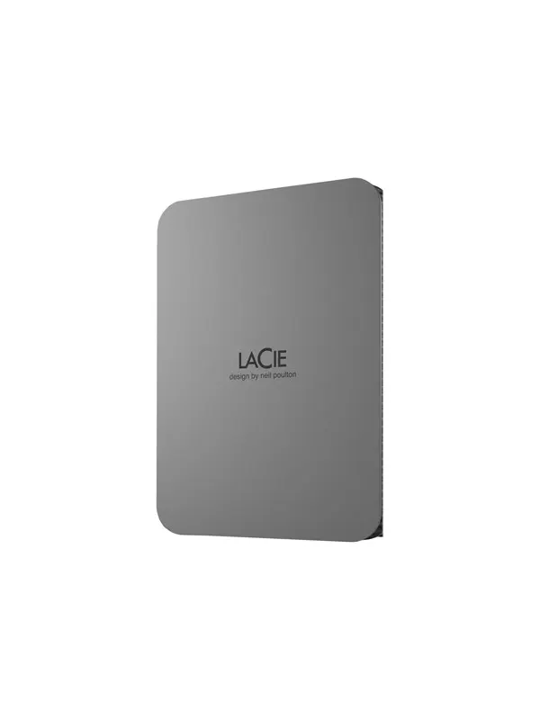 LaCie Mobile Drive Secure - Extern Hårddisk - 4TB - Grå