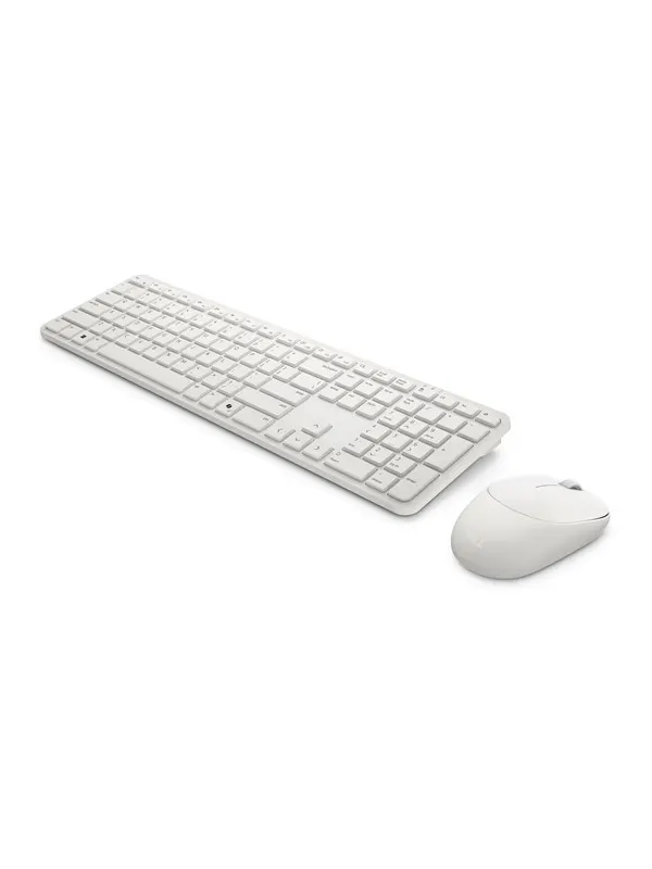 Dell Pro 5 KM526 - keyboard and mouse set - QWERTY - Spanish - light ash Input Device - Tastatur & Mus set - Spanska - Vit