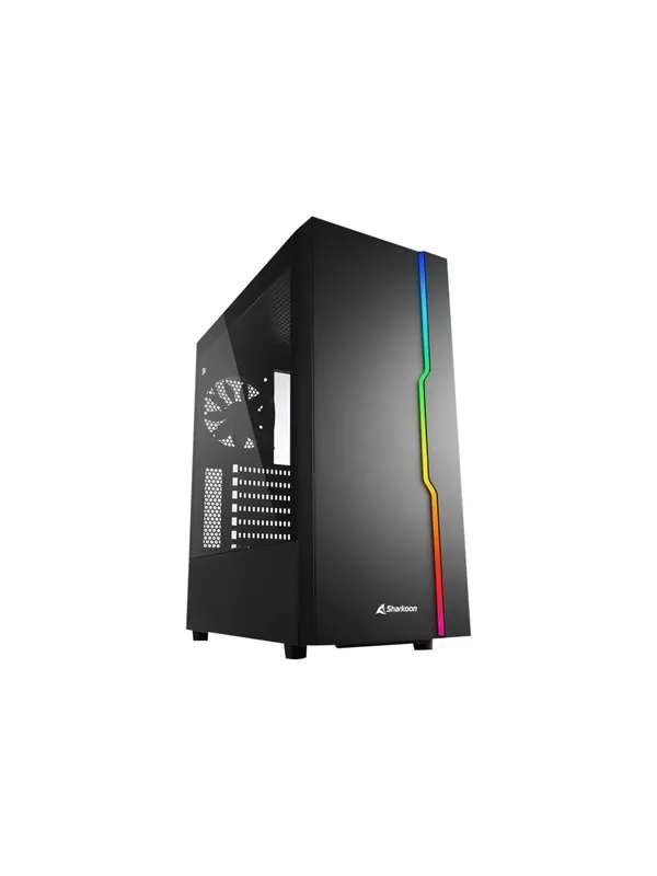 Sharkoon RGB Slider - MDT - ATX - Chassi - Tower - Svart