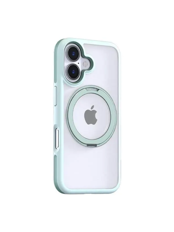 Torras Ostand R Fusion Case for iPhone 16 (Green)