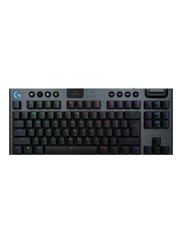 Logitech G915 X LIGHTSPEED - TKL - Clicky - 80% (TKL) - Gaming Tangentbord - Engelska (US) - Svart