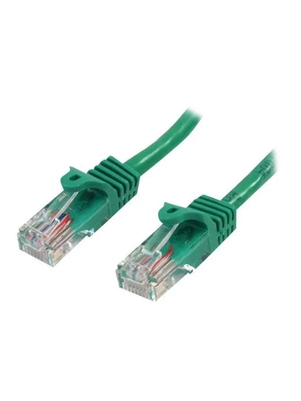 StarTech.com 5m Green Cat5e / Cat 5 Snagless Ethernet Patch Cable 5 m - network cable - 5 m - green - Grön - 5m