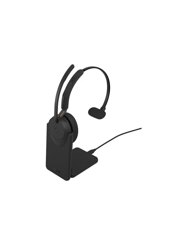 Jabra Evolve3 65 MS - USB-A with Dongle - Mono (Incl. Charging Stand)